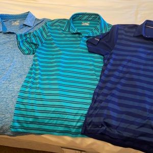 Under Armour Heat Gear bundle of 3 polos